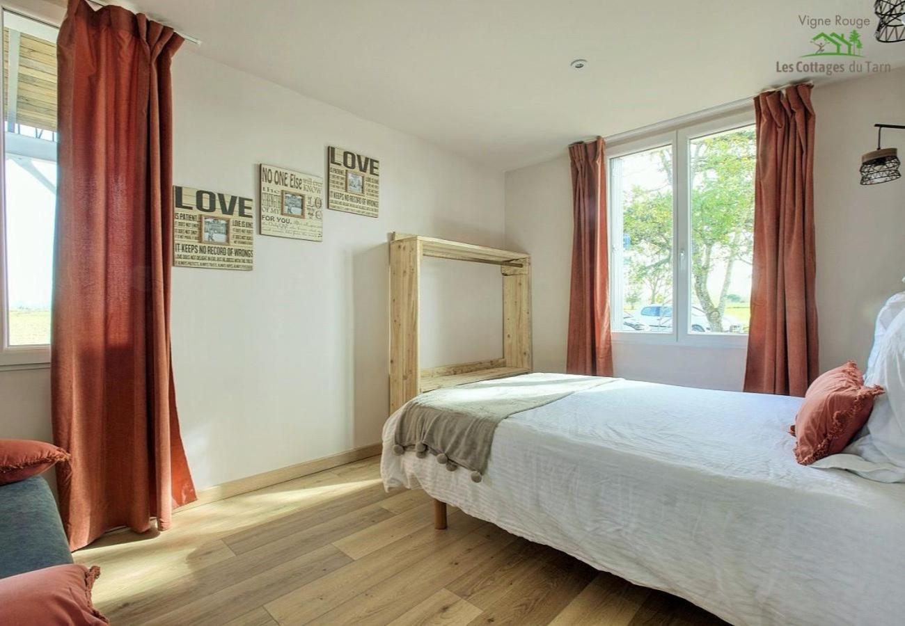 Le Cottage Nature Vigne Rouge Sauna Gaillac Entre Albi-Toulouse & Les Cottages Du Tarn Brens  エクステリア 写真