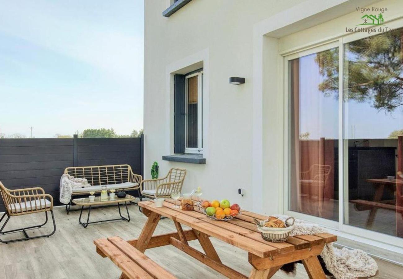 Le Cottage Nature Vigne Rouge Sauna Gaillac Entre Albi-Toulouse & Les Cottages Du Tarn Brens  エクステリア 写真