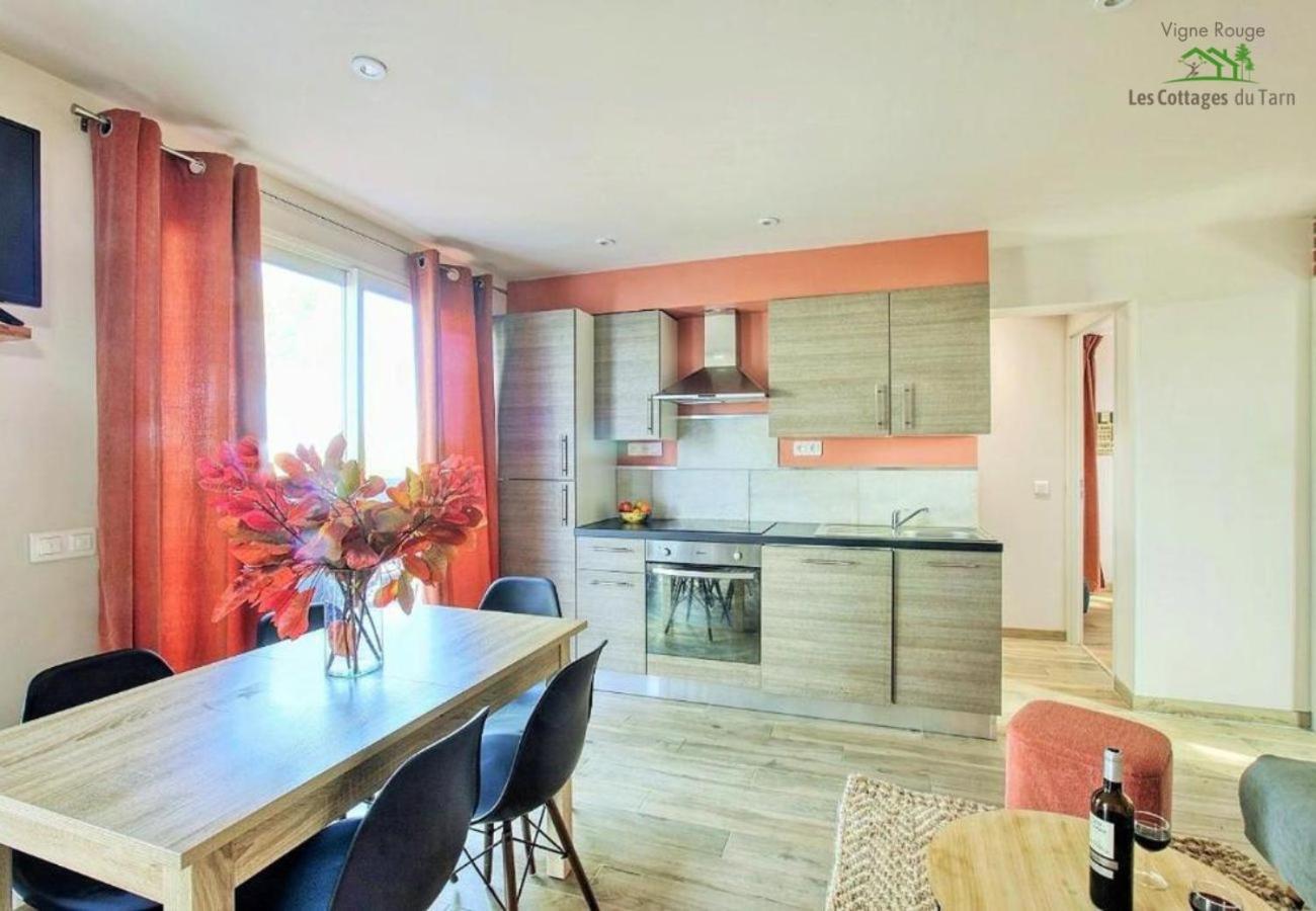 Le Cottage Nature Vigne Rouge Sauna Gaillac Entre Albi-Toulouse & Les Cottages Du Tarn Brens  エクステリア 写真